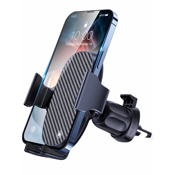 Car Phone Holder Mount, Military Sturdy, Firmly Grip, Never Slip, Metal - Picture 1 of 9